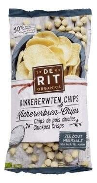 DE RIT chips pois chich.sea salt bio (75g)