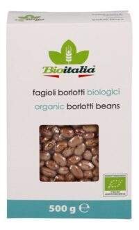 BIOITALIA Haricots borlotti séc.bio (500g)