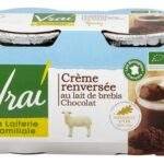 VRAI crème renv. choco brébis Bio (2x125g)