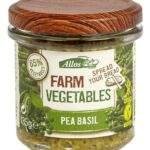 ALLOS veg. petits pois-basilic Bio (135g)