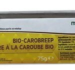 MANNAVITA barre à la caroube nature (75g)