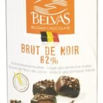 BELVAS pralin.brut noir 82% FT bio (100g)
