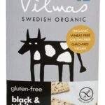 VILMAS Crackers black & white BIO (90g)