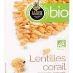 LE BON SEMEUR lentilles rouges Bio (500g)