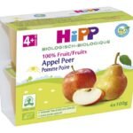 HIPP bio pomme-poire 4-36m (4x100g)