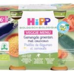 HIPP poêlée légumes semoule6m bio (2x190g)