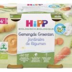 HIPP jardinière lég.4m+ bio verre (2x190g)