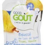 GOOD GOUT brassé poire vanille bio (90g)