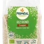 PRIMEAL riz rond complet (1kg)