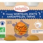 BABYBIO carot-patate douc-blé 6m+ (2x200g)