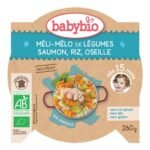 BABYBIO méli-mélo lég-saum-riz 15m+ (260g)