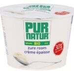 PURNATUR crème épaisse 30%M.G. Bio (200g)