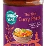 TERRASANA Pâte Curry Thaï Rouge (120g)