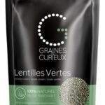 GRAINES DE CURIEUX lentilles vert. (500g)