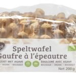 BISCOVIT gaufres à l'épeaut. agave (8x25g)