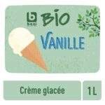 B BIO glace vanille (1L)