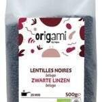 ORIGAMI Lentilles Noires Beluga Bio (500g)
