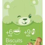 B Biscuits bébé Bio 6m (180g)