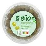 B BIO olives vertes dénoyautées (150g)