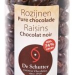 DE SCHUTTER raisins noir 74% Bio (150g)
