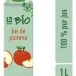 B BIO Jus de pomme brique (1L)
