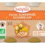 BABYBIO maïs doux-poulet 8m+ (2x200g)