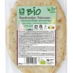 B BIO  Pain naan à l'ail & Cumin (240g)