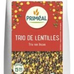 PRIMEAL  bio trio de lentilles (500g)