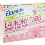 ETAMINE DU LYS Tab.Blanc&Coul.coton 30pc