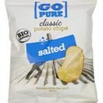 GO PURE Classic chips au sel bio 40g