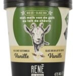IJS RENE Glace chèvre Vanille Bio 475ml