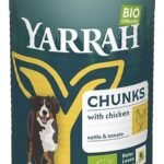 YARRAH chien morceau poulet bio 405g