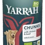 YARRAH chien morceaux boeuf&pou.bio 405g