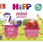 HIPP bio pomme-banane 4-36m 4x100g