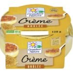GRANDEUR NATURE crème brulée Bio 130g