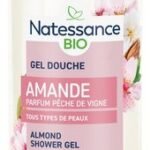 NATESSANCE gel douche amande & pêche 1L