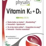 PHYSALIS Vitamines K2 + D3 60pc