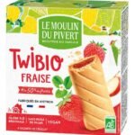 MOULIN PIVERT twibio fraises 6x25g