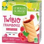 MOULIN DU PIVERT twi.framboise bio 6x25g