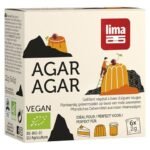 LIMA gélifiant poudre Agar-Agar bio 6x2g