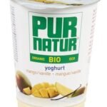 PUR NATUR yaourt mangue-vanille bio 500g