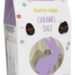 BELVAS Oeuf Pâq.Noir Salé Cara.Bio 100g