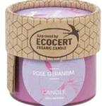 MAGE bougie parfumé rose géranium