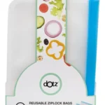 DOTZ Sac à zip réutilisable 1,3L 2pc