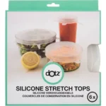 DOTZ couvercles conservat.silicone 6pc