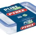PYREX Plat à four avec couvercle 1,5L