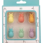 DOTZ Marque-verre Silicone Ananas 6pc