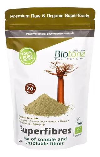 BIOTONA Superfibres poudre Bio 300g
