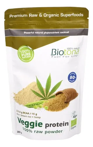 BIOTONA protéines végét. poudre Bio 300g