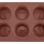POINT-VIRGULE moule 6 muffins silicone